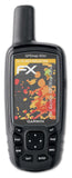 Panzerfolie atFoliX kompatibel mit Garmin GPSMap 62sc, entspiegelnde und stoßdämpfende FX (3X)