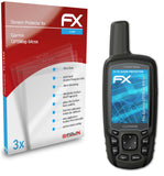 atFoliX FX-Clear Schutzfolie für Garmin GPSMap 64csx