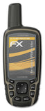 Panzerfolie atFoliX kompatibel mit Garmin GPSMap 64sx, entspiegelnde und stoßdämpfende FX (3X)