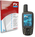 atFoliX FX-Clear Schutzfolie für Garmin GPSMap 64sx