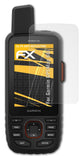 Panzerfolie atFoliX kompatibel mit Garmin GPSMap 66i, entspiegelnde und stoßdämpfende FX (3X)