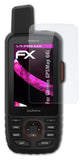 Glasfolie atFoliX kompatibel mit Garmin GPSMap 66i, 9H Hybrid-Glass FX