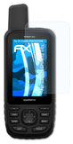 Schutzfolie atFoliX kompatibel mit Garmin GPSMap 66s, ultraklare FX (3X)
