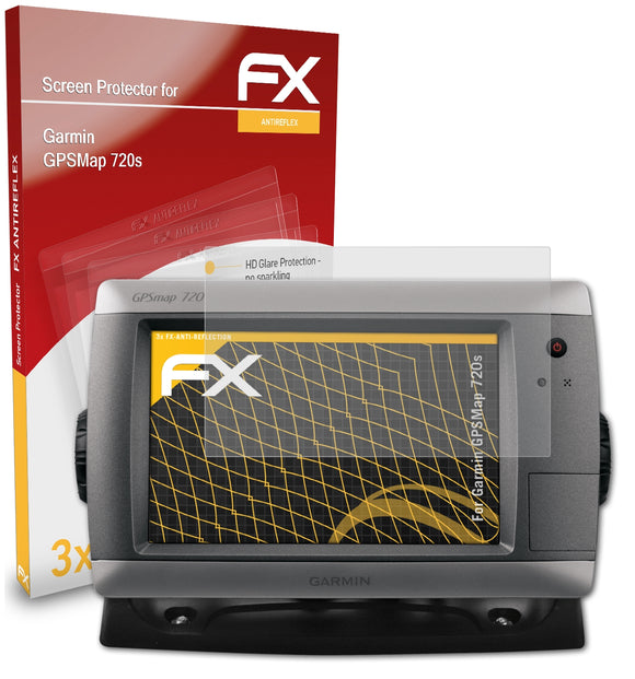 atFoliX FX-Antireflex Displayschutzfolie für Garmin GPSMap 720s