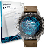 Bruni Basics-Clear Displayschutzfolie für Garmin Marq Adventurer (Gen 2)