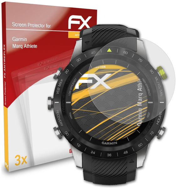 atFoliX FX-Antireflex Displayschutzfolie für Garmin Marq Athlete