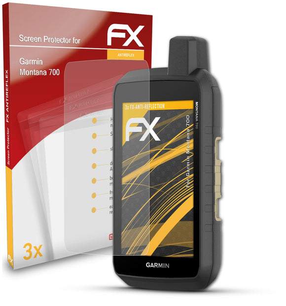 atFoliX FX-Antireflex Displayschutzfolie für Garmin Montana 700