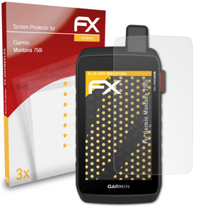 atFoliX FX-Antireflex Displayschutzfolie für Garmin Montana 750i