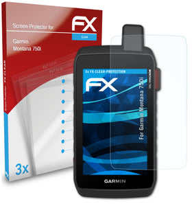 atFoliX FX-Clear Schutzfolie für Garmin Montana 750i