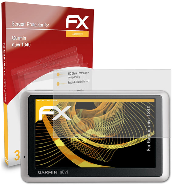 atFoliX FX-Antireflex Displayschutzfolie für Garmin nüvi 1340