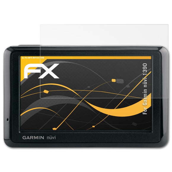 atFoliX FX-Antireflex Displayschutzfolie für Garmin nüvi 1390