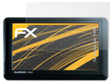 Panzerfolie atFoliX kompatibel mit Garmin nüvi 1440, entspiegelnde und stoßdämpfende FX (3X)