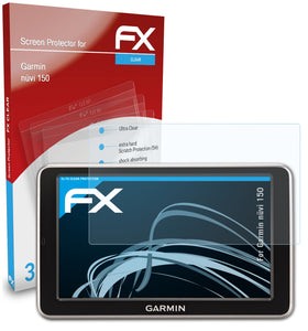 atFoliX FX-Clear Schutzfolie für Garmin nüvi 150