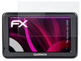 Glasfolie atFoliX kompatibel mit Garmin nüvi 2445, 9H Hybrid-Glass FX