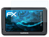 atFoliX Schutzfolie kompatibel mit Garmin nüvi 2495, ultraklare FX Folie (3X)