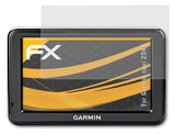 Panzerfolie atFoliX kompatibel mit Garmin nüvi 2545, entspiegelnde und stoßdämpfende FX (3X)