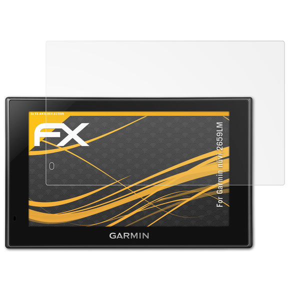 atFoliX FX-Antireflex Displayschutzfolie für Garmin nüvi 2659LM