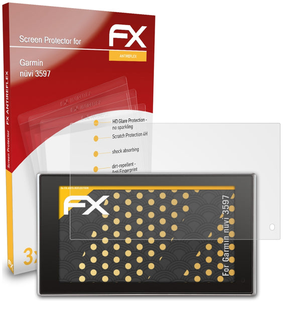 atFoliX FX-Antireflex Displayschutzfolie für Garmin nüvi 3597