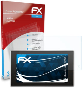 atFoliX FX-Clear Schutzfolie für Garmin nüvi 3598