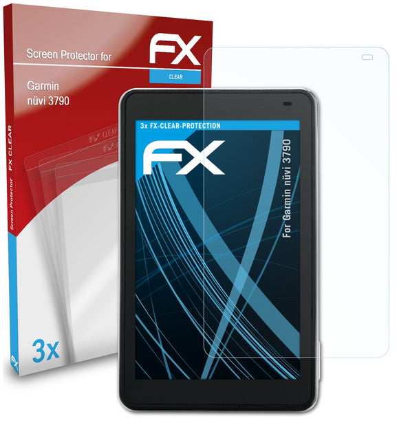 atFoliX FX-Clear Schutzfolie für Garmin nüvi 3790