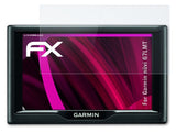 Glasfolie atFoliX kompatibel mit Garmin nüvi 67LMT, 9H Hybrid-Glass FX