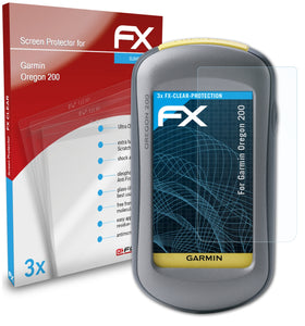 atFoliX FX-Clear Schutzfolie für Garmin Oregon 200