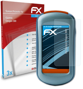 atFoliX FX-Clear Schutzfolie für Garmin Oregon 300