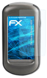 Schutzfolie atFoliX kompatibel mit Garmin Oregon 400t, ultraklare FX (3X)