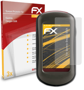atFoliX FX-Antireflex Displayschutzfolie für Garmin Oregon 550t