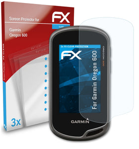 atFoliX FX-Clear Schutzfolie für Garmin Oregon 600
