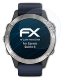 Schutzfolie atFoliX kompatibel mit Garmin Quatix 6, ultraklare FX (3X)