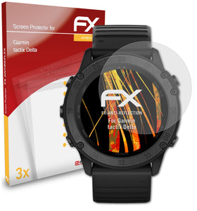 atFoliX FX-Antireflex Displayschutzfolie für Garmin tactix Delta
