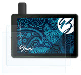 Schutzfolie Bruni kompatibel mit Garmin Tread 8 inch, glasklare (2X)