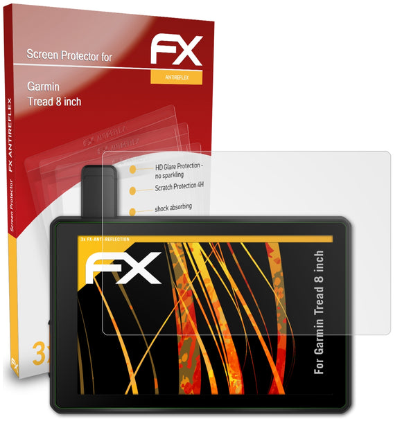 atFoliX FX-Antireflex Displayschutzfolie für Garmin Tread (8 inch)