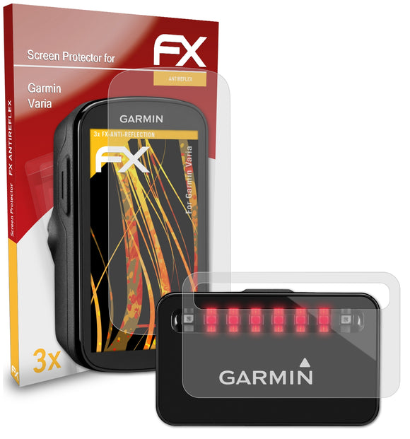 atFoliX FX-Antireflex Displayschutzfolie für Garmin Varia