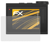 Panzerfolie atFoliX kompatibel mit Garmin Virb Ultra 30, entspiegelnde und stoßdämpfende FX (3X)
