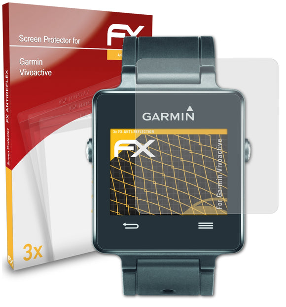 atFoliX FX-Antireflex Displayschutzfolie für Garmin Vivoactive