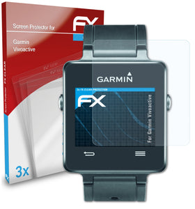 atFoliX FX-Clear Schutzfolie für Garmin Vivoactive