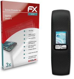 atFoliX FX-ActiFleX Displayschutzfolie für Garmin Vivofit 4