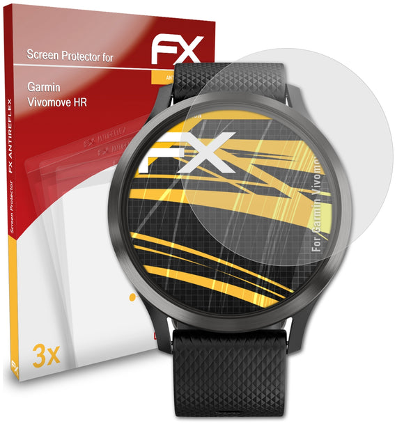 atFoliX FX-Antireflex Displayschutzfolie für Garmin Vivomove HR