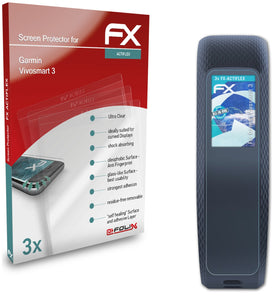 atFoliX FX-ActiFleX Displayschutzfolie für Garmin Vivosmart 3