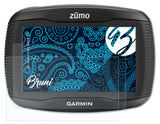 Schutzfolie Bruni kompatibel mit Garmin Zumo 340LM CE, glasklare (2X)