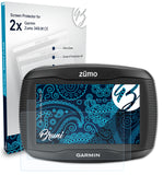 Bruni Basics-Clear Displayschutzfolie für Garmin Zumo 340LM CE
