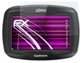Glasfolie atFoliX kompatibel mit Garmin Zumo 340LM CE, 9H Hybrid-Glass FX