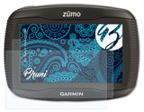 Schutzfolie Bruni kompatibel mit Garmin Zumo 350LM, glasklare (2X)