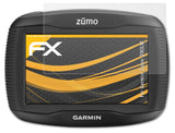 Panzerfolie atFoliX kompatibel mit Garmin Zumo 390LM, entspiegelnde und stoßdämpfende FX (3X)
