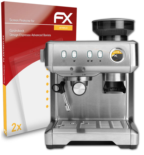 atFoliX FX-Antireflex Displayschutzfolie für Gastroback Design Espresso Advanced Barista