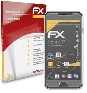 atFoliX FX-Antireflex Displayschutzfolie für General-Mobile GM 6