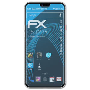 atFoliX FX-Clear Schutzfolie für General-Mobile GM 9 Plus