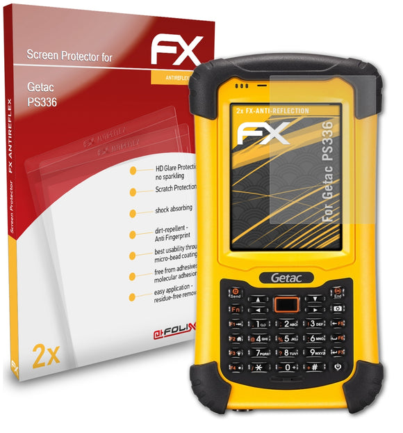 atFoliX FX-Antireflex Displayschutzfolie für Getac PS336